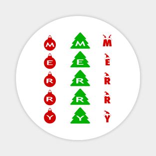 MERRY MERRY MERRY Magnet